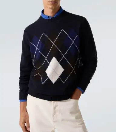 Arch4 Argyle cashmere sweater | Thumbnail 5 Arch4 Argyle cashmere sweater | Thumbnail 5