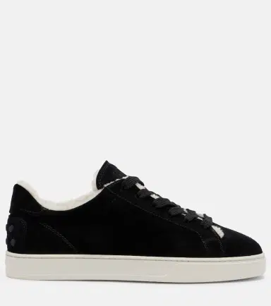 Tod's Cassetta shearling-lined suede sneakers | Thumbnail 4 Tod's Cassetta shearling-lined suede sneakers | Thumbnail 4