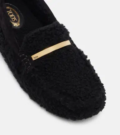 Tod's Gommino teddy driving shoes | Thumbnail 3 Tod's Gommino teddy driving shoes | Thumbnail 3
