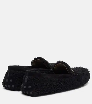 Tod's Gommino teddy driving shoes | Thumbnail 4 Tod's Gommino teddy driving shoes | Thumbnail 4