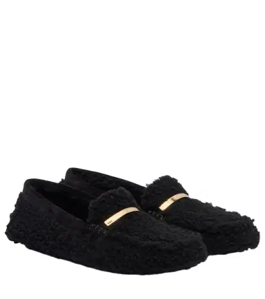 Tod's Gommino teddy driving shoes | Thumbnail 1 Tod's Gommino teddy driving shoes | Thumbnail 1