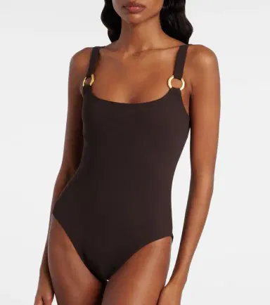 Karla Colletto Luca ring-detail swimsuit | Thumbnail 2 Karla Colletto Luca ring-detail swimsuit | Thumbnail 2