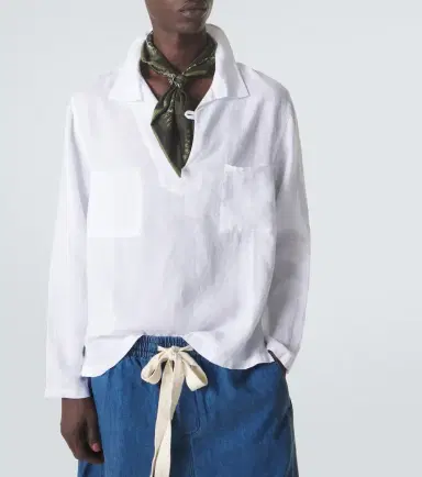 Vilebrequin Comores linen shirt | Thumbnail 4 Vilebrequin Comores linen shirt | Thumbnail 4