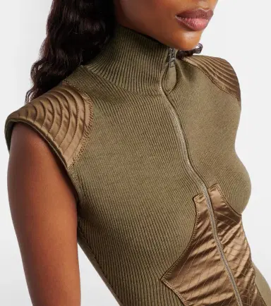 Jean Paul Gaultier Wool-blend minidress | Thumbnail 2 Jean Paul Gaultier Wool-blend minidress | Thumbnail 2