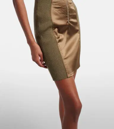 Jean Paul Gaultier Wool-blend minidress | Thumbnail 4 Jean Paul Gaultier Wool-blend minidress | Thumbnail 4