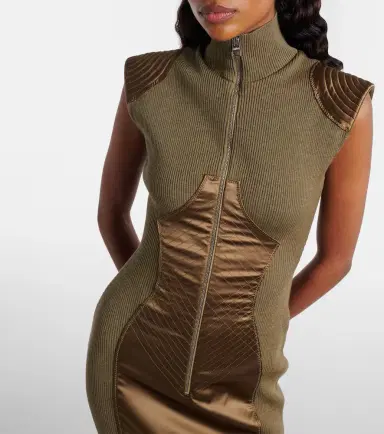 Jean Paul Gaultier Wool-blend minidress | Thumbnail 5 Jean Paul Gaultier Wool-blend minidress | Thumbnail 5