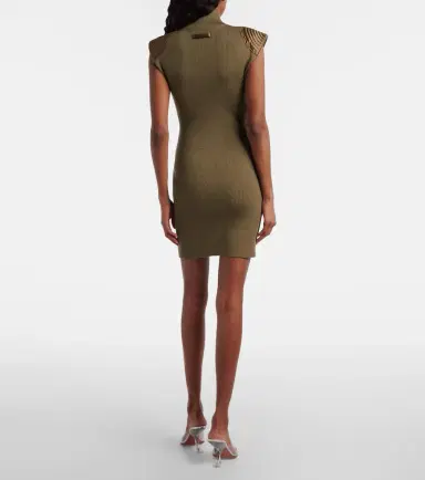 Jean Paul Gaultier Wool-blend minidress | Thumbnail 6 Jean Paul Gaultier Wool-blend minidress | Thumbnail 6