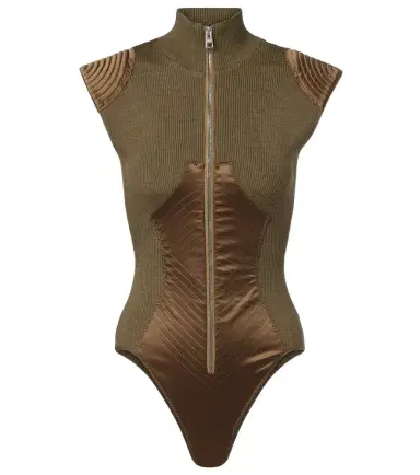 Jean Paul Gaultier Wool-blend bodysuit | Thumbnail 1 Jean Paul Gaultier Wool-blend bodysuit | Thumbnail 1