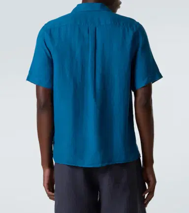 Vilebrequin Charli linen bowling shirt | Thumbnail 3 Vilebrequin Charli linen bowling shirt | Thumbnail 3