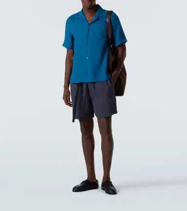 Vilebrequin Charli linen bowling shirt | Thumbnail 4 Vilebrequin Charli linen bowling shirt | Thumbnail 4
