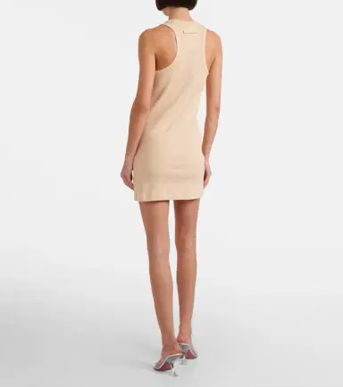 Jean Paul Gaultier Ribbed-knit cotton minidress | Thumbnail 4 Jean Paul Gaultier Ribbed-knit cotton minidress | Thumbnail 4