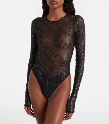Wardrobe.NYC Wardrobe. NYC Floral lace bodysuit | Thumbnail 2 Wardrobe.NYC Wardrobe. NYC Floral lace bodysuit | Thumbnail 2