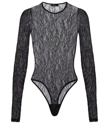 Wardrobe.NYC Wardrobe. NYC Floral lace bodysuit | Thumbnail 1 Wardrobe.NYC Wardrobe. NYC Floral lace bodysuit | Thumbnail 1