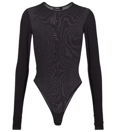 Wardrobe.NYC Wardrobe. NYC Sheer bodysuit | Thumbnail 1 Wardrobe.NYC Wardrobe. NYC Sheer bodysuit | Thumbnail 1