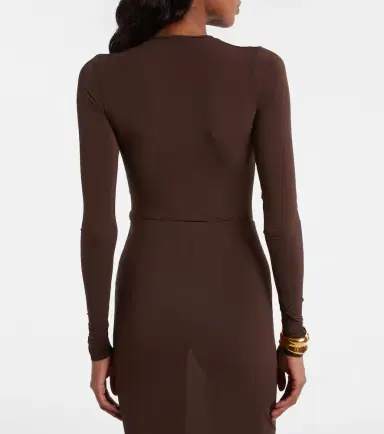 Wardrobe.NYC Wardrobe. NYC Sheer bodysuit | Thumbnail 4 Wardrobe.NYC Wardrobe. NYC Sheer bodysuit | Thumbnail 4