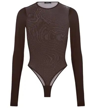 Wardrobe.NYC Wardrobe. NYC Sheer bodysuit | Thumbnail 1 Wardrobe.NYC Wardrobe. NYC Sheer bodysuit | Thumbnail 1