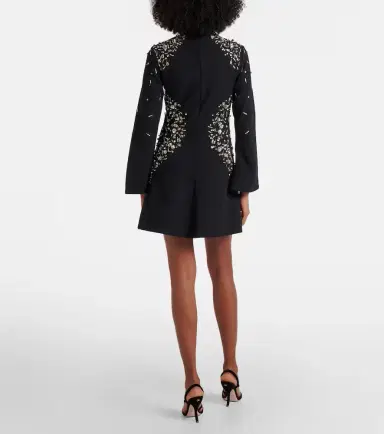 Simkhai Carla embellished crêpe minidress | Thumbnail 2 Simkhai Carla embellished crêpe minidress | Thumbnail 2