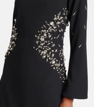 Simkhai Carla embellished crêpe minidress | Thumbnail 4 Simkhai Carla embellished crêpe minidress | Thumbnail 4
