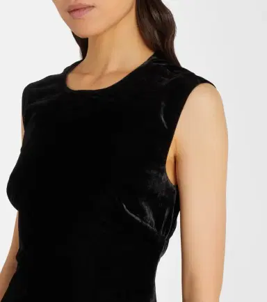Veronica Beard Svetlana velvet minidress | Thumbnail 5 Veronica Beard Svetlana velvet minidress | Thumbnail 5