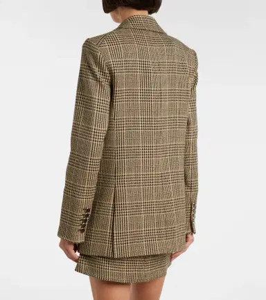 Veronica Beard Rhys Houndstooth double-breasted blazer | Thumbnail 5 Veronica Beard Rhys Houndstooth double-breasted blazer | Thumbnail 5