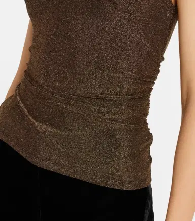 Veronica Beard Mylie glitter jersey top | Thumbnail 5 Veronica Beard Mylie glitter jersey top | Thumbnail 5