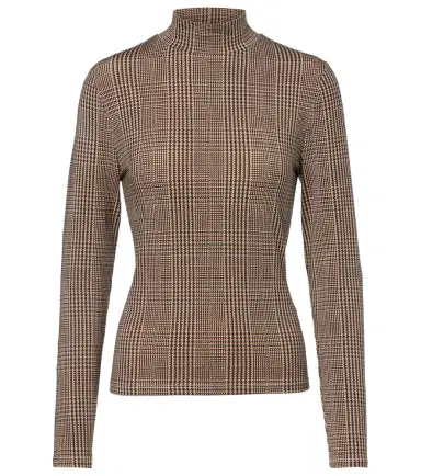 Veronica Beard Nate houndstooth jersey top | Thumbnail 1 Veronica Beard Nate houndstooth jersey top | Thumbnail 1