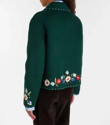 Rixo Jude embroidered wool-blend jacket | Thumbnail 3 Rixo Jude embroidered wool-blend jacket | Thumbnail 3