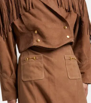 Rixo Darragh suede jacket | Thumbnail 3 Rixo Darragh suede jacket | Thumbnail 3