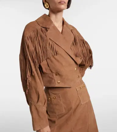 Rixo Darragh suede jacket | Thumbnail 5 Rixo Darragh suede jacket | Thumbnail 5