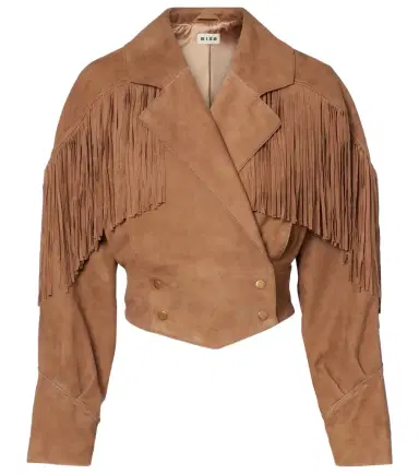 Rixo Darragh suede jacket | Thumbnail 1 Rixo Darragh suede jacket | Thumbnail 1