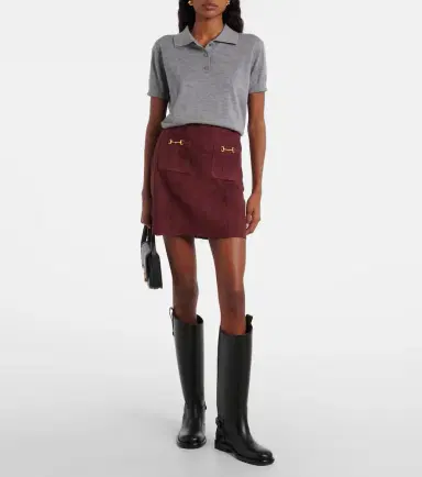 Rixo Wiley suede miniskirt | Thumbnail 2 Rixo Wiley suede miniskirt | Thumbnail 2
