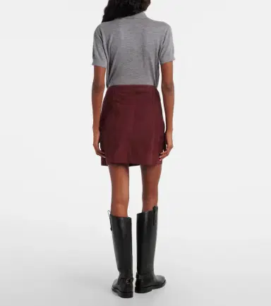 Rixo Wiley suede miniskirt | Thumbnail 4 Rixo Wiley suede miniskirt | Thumbnail 4