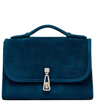 Gabriela Hearst Leonora small suede crossbody bag | Thumbnail 1 Gabriela Hearst Leonora small suede crossbody bag | Thumbnail 1