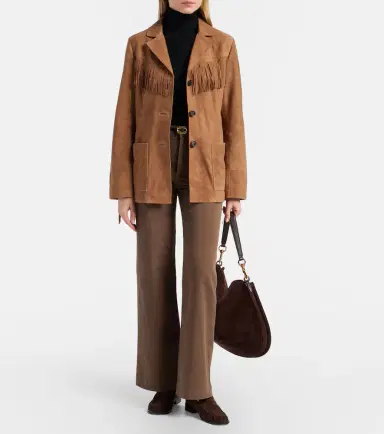 Rixo Fringed suede jacket | Thumbnail 4 Rixo Fringed suede jacket | Thumbnail 4