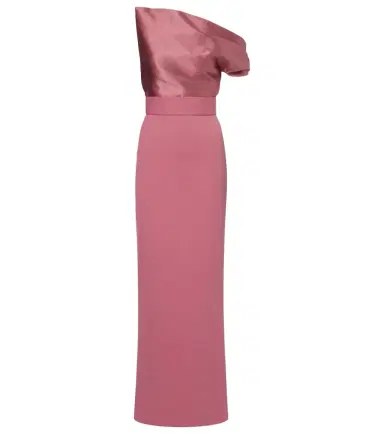Solace London Magda asymmetric gown | Thumbnail 1 Solace London Magda asymmetric gown | Thumbnail 1