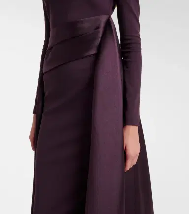 Solace London Olivia draped gown | Thumbnail 4 Solace London Olivia draped gown | Thumbnail 4
