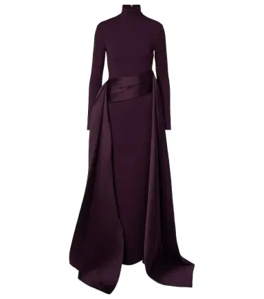 Solace London Olivia draped gown | Thumbnail 1 Solace London Olivia draped gown | Thumbnail 1