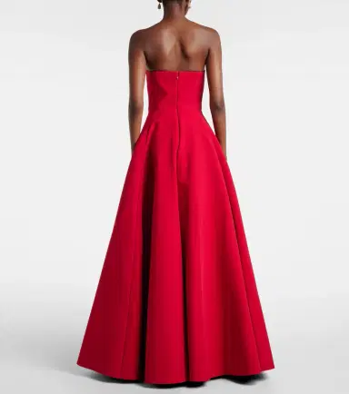 Solace London Mathilde strapless gown | Thumbnail 4 Solace London Mathilde strapless gown | Thumbnail 4