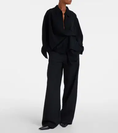 Calvin Klein Collection Simone wool wide-leg pants | Thumbnail 6 Calvin Klein Collection Simone wool wide-leg pants | Thumbnail 6