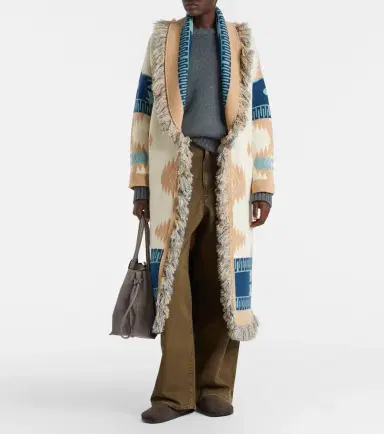 Alanui Icon jacquard virgin wool cardigan | Thumbnail 3 Alanui Icon jacquard virgin wool cardigan | Thumbnail 3