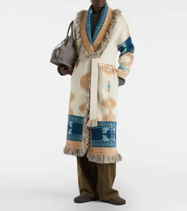 Alanui Icon jacquard virgin wool cardigan | Thumbnail 4 Alanui Icon jacquard virgin wool cardigan | Thumbnail 4
