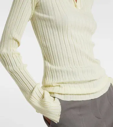 Calvin Klein Collection Amber wool polo sweater | Thumbnail 3 Calvin Klein Collection Amber wool polo sweater | Thumbnail 3