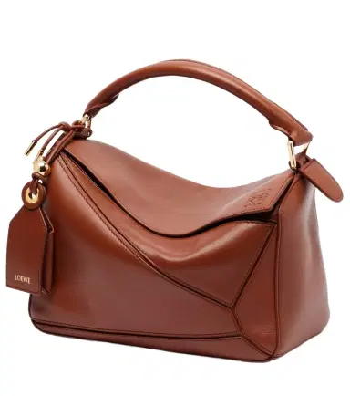 Loewe Featherlight Puzzle Small leather top-handle bag | Thumbnail 1 Loewe Featherlight Puzzle Small leather top-handle bag | Thumbnail 1