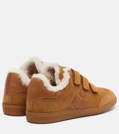 Isabel Marant Beth shearling-lined suede sneakers | Thumbnail 3 Isabel Marant Beth shearling-lined suede sneakers | Thumbnail 3