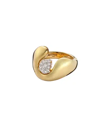 YEPREM Golden Strada 18kt gold ring with diamonds | Thumbnail 1 YEPREM Golden Strada 18kt gold ring with diamonds | Thumbnail 1
