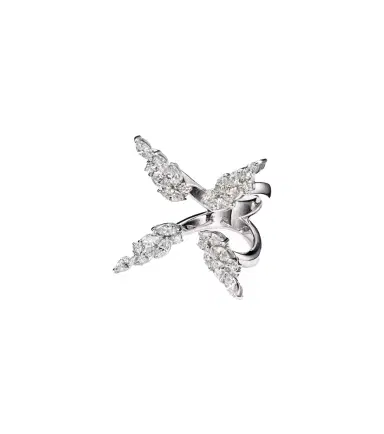YEPREM Y-Not 18kt white gold ring with diamonds | Thumbnail 1 YEPREM Y-Not 18kt white gold ring with diamonds | Thumbnail 1
