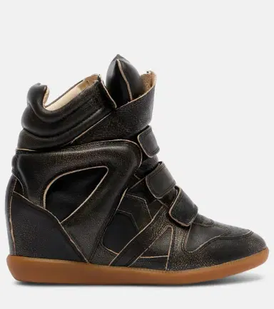 Isabel Marant Bekett leather high-top sneakers | Thumbnail 4 Isabel Marant Bekett leather high-top sneakers | Thumbnail 4