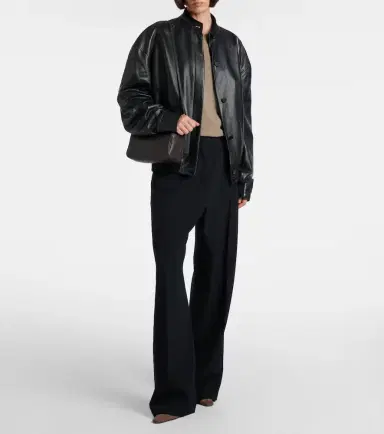 The Row '90s leather shoulder bag | Thumbnail 5 The Row '90s leather shoulder bag | Thumbnail 5