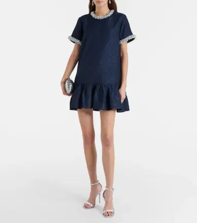 Simkhai Alison embellished jacquard minidress | Thumbnail 2 Simkhai Alison embellished jacquard minidress | Thumbnail 2