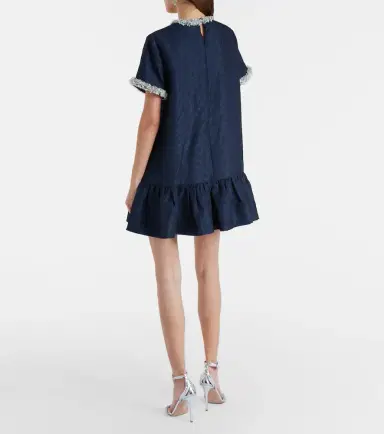 Simkhai Alison embellished jacquard minidress | Thumbnail 3 Simkhai Alison embellished jacquard minidress | Thumbnail 3